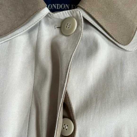 VTG London Fog Tan All Weather Coat: Size S - Picture 3 of 6